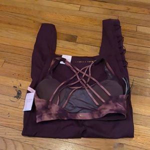 Bra and leggings workout set